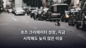숏츠 크리에이터 성장, 지금 시작해도 늦지 않은 이유